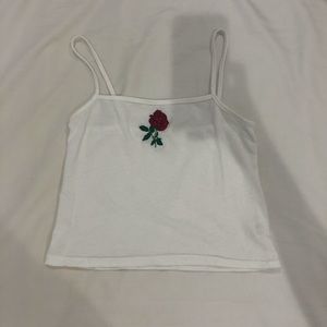 brandy melville john galt rose tank top